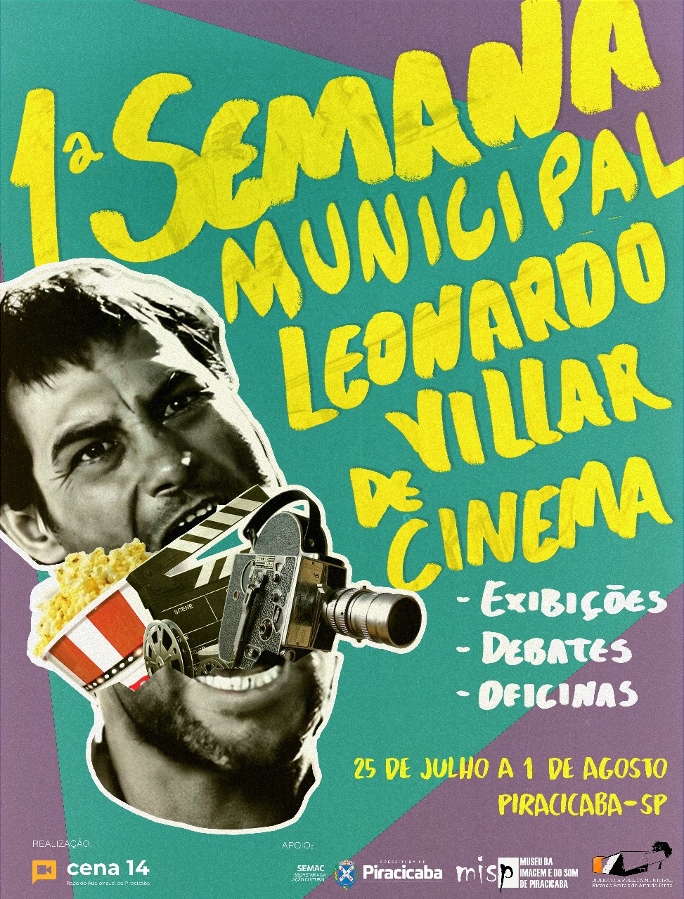 Semana Municipal ‘Leonardo Villar’ de Cinema segue até dia 1