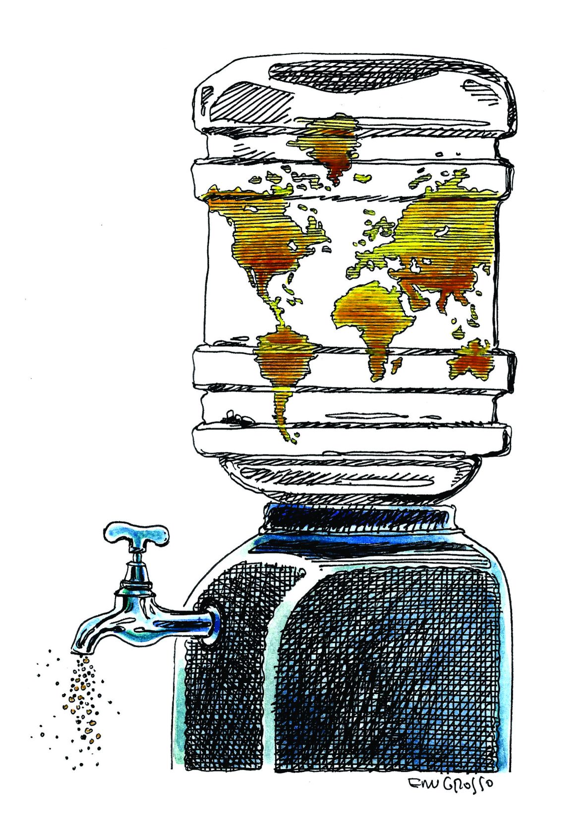 Charge de Sábado – por Edu Grosso!