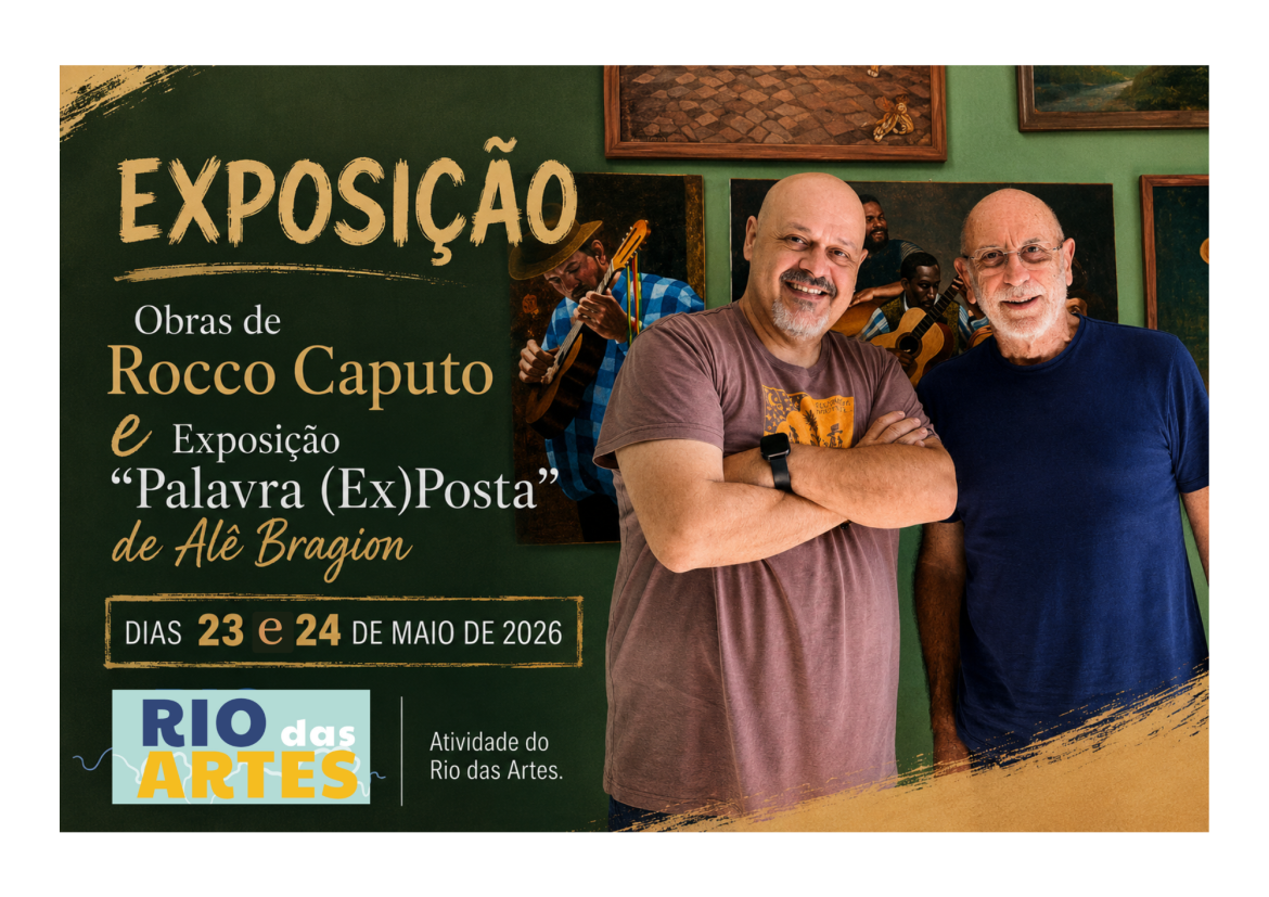 Rio das Artes: Rocco Caputo recebe Alexandre Bragion
